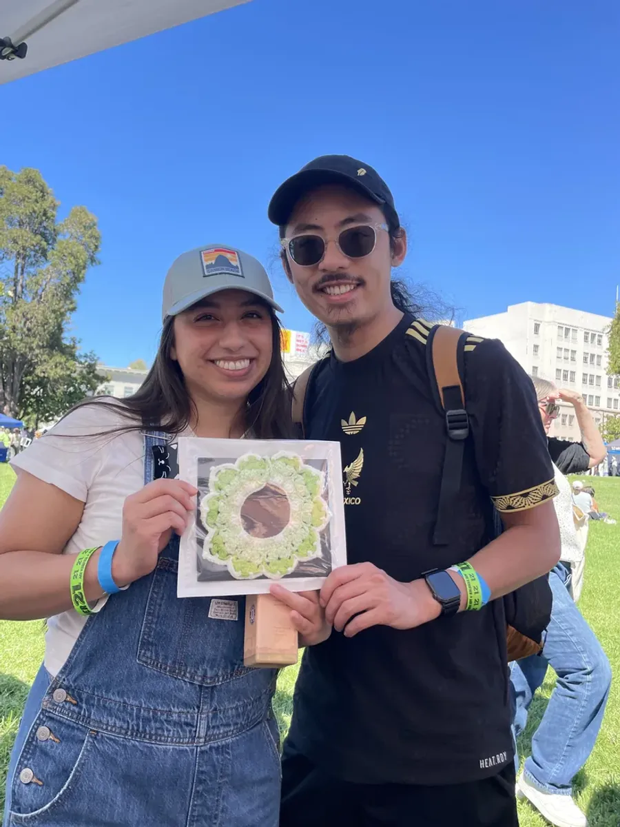 A happy customer at Nyangi Studio USA